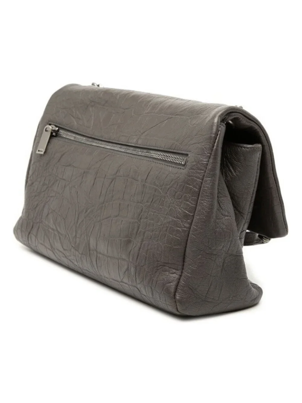 Saint Laurent West Hollywood Crossbody Chain Shoulder Bag Brown Leather - Picture 2 of 6